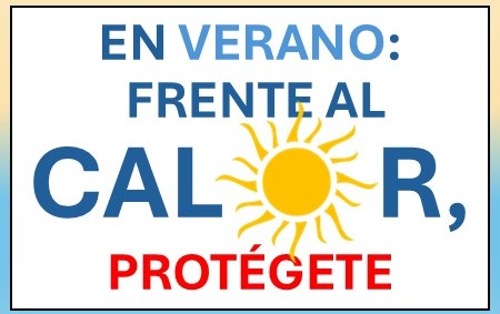 En verano: calor, el justo